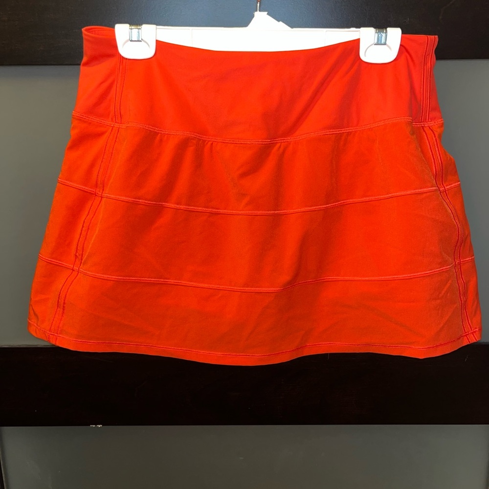 Bright Orange Athletic Skort